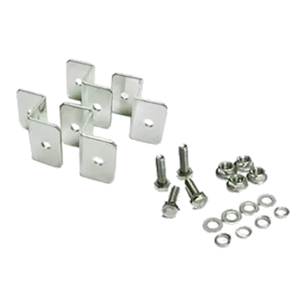 Universal Z-Bracket Mounting Kit | Solartech 4-Pack for Flat Surfaces
