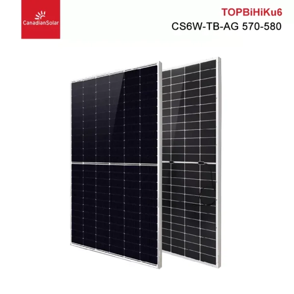 Canadian Solar 540W Bifacial | BiHiKu6 Mono PERC Solar Panel - Image 2