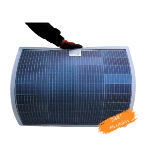 Semi-Flexible Solar Panel