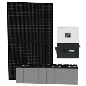 Luxpower 6KW Off-Grid Solar Kit | Lead Carbon Battery Bank | 4 to 12 Panels | 19.2kWh Storage