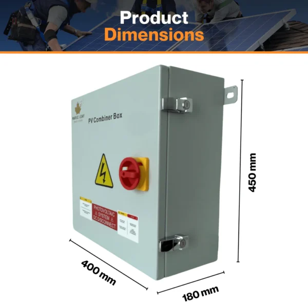Maple Leaf Surge Protection Combiner Box – SPS-COM:4231 - Image 2